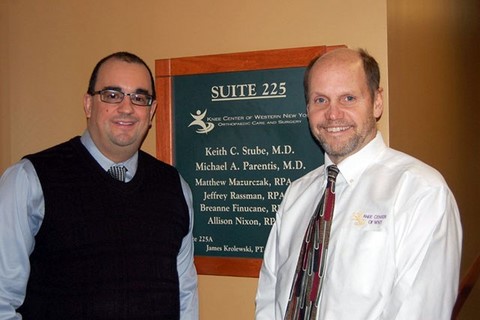 Dr. Keith Stube, Dr. Michael Parentis WNY Knee and Orthopedic Surgery PC